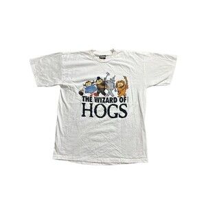 Vtg wizard of Oz / Hogs Parody shirt XL Signal Sport  100% Cotton USA Rare HTF